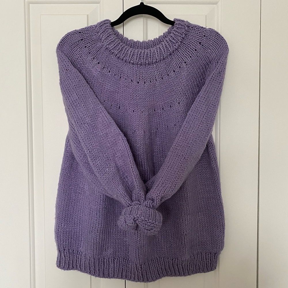 HANDMADE Knit Sweater